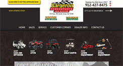 Desktop Screenshot of bargeronpowersportsjesup.com